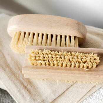 Hhuumm, owalna szczoteczka do rąk i paznokci, włókno tampico No.9, 1 szt.