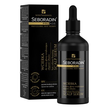 Seboradin Pro Age, wcierka do skóry głowy, zwiększająca objętość włosów, 100 ml