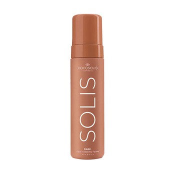 Cocosolis Solis Self-tanning Foam, pianka samoopalająca do ciała, Dark, 200 ml