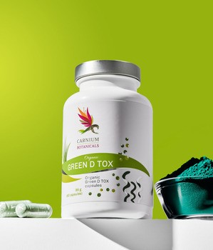 Carnium Botanicals Green D Tox, kapsułki, 180 szt.