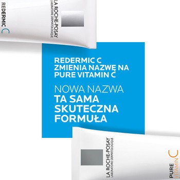 La Roche-Posay Pure Vitamin C Light, nawilżający krem przeciwzmarszczkowy z czystą witaminą C, 40 ml