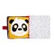 Canpol Babies BabiesBoo Panda, sensoryczna książeczka manipulacyjna, 1 szt.