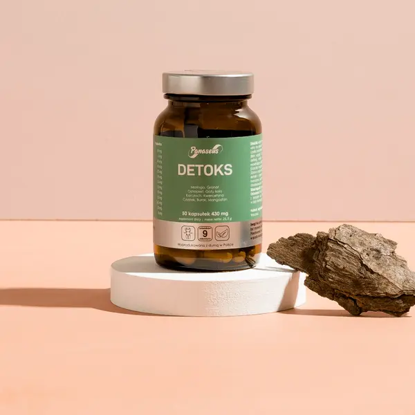 Комплекс Panaseus Detoks с экстрактами готу колы и расторопши, для печени, 50 капсул — фото 2