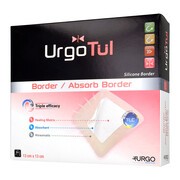 UrgoTul Absorb Border, opatrunek,13 cm x 13 cm, 1 szt. (z opakowania 10 sztuk) https://azcdn.doz.pl/image/d/product/664af83f-scale-180x180.png
