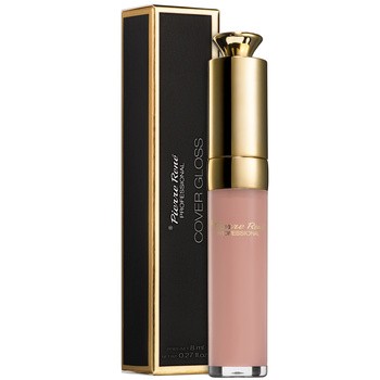 Pierre Rene, kryjący błyszczyk do ust Cover Gloss nr 08 Soft Biscotti, 8 ml