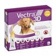 Vectra 3D Roztwór dla psów 1,5 – 4 kg, ochrona przed pasożytami, pipety, 3 szt.