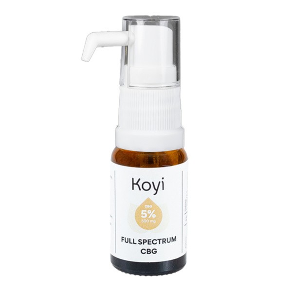 Koyi Koyi Full Spectrum Olejek konopny CBG 5% + CBD 2%, krople, 10 ml — Składniki i ocena