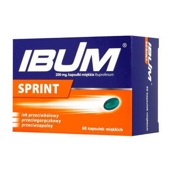 Ibum Sprint, 200 mg, kapsułki elastyczne, 60 szt.