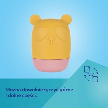 Canpol Babies, zestaw odkręcanych zabawek silikonowych do kąpieli, 4 szt.