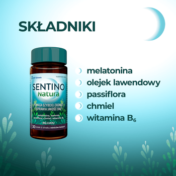 Sentino Natura, żelki, smak: owoce leśne, 30 szt.