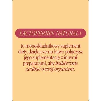 Health Labs, Lactoferrin Natural+, kapsułki, 30 szt.