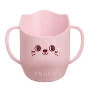 Akuku, kubek, do nauki picia 150 ml, różowy, 1 szt. https://azcdn.doz.pl/image/d/product/65a6616f-scale-180x180.png