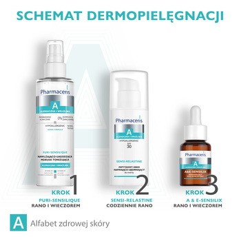 Pharmaceris A Sensi-Relastine, peptydowy krem napinająco-ujędrniający, SPF 30, 50 ml