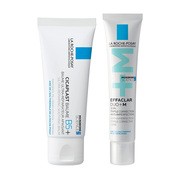 Zestaw La Roche Posay, Effaclar Duo+ M, krem o potrójnym działaniu przeciw niedoskonałościom, 40 ml + Cicaplast Baume B5+, balsam kojący do twarzy i ciała, 40 ml https://azcdn.doz.pl/image/d/product/a442224f-scale-180x180.png