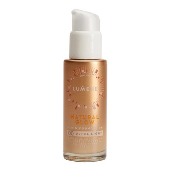Lumene Natural Glow, podkład rozświetlający SPF 20, 00 Ultra Light, 30 ml