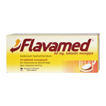 Flavamed, 60 mg, tabletki musujące, 10 szt.