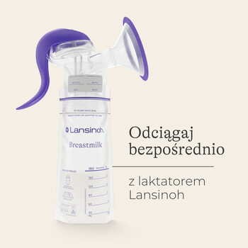 Lansinoh, woreczki do przechowywania pokarmu, 50 szt.