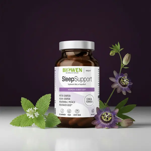 Мелатонин Biowen Sleep Support с мелиссой и валерианой, для сна, 60 капсул — фото 5