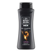 Biały Jeleń Men, żel i szampon 2 w 1 dla mężczyzn, łopian, 300 ml