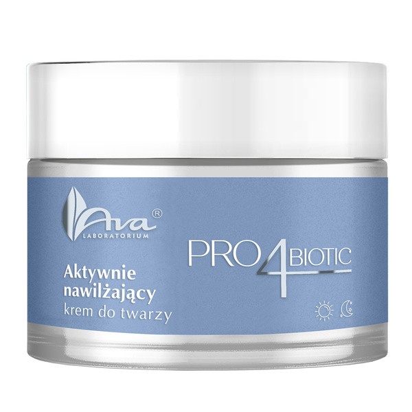 Ava AVA Pro4Biotic, krem aktywnie nawilżający do twarzy, 50 ml — Składniki i ocena