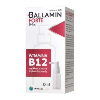 Ballamin Forte, aerozol do stosowania w jamie ustnej, 15 ml