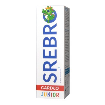 Srebro Gardło Junior, aerozol, 20 ml