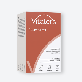Vitalers Copper 2 mg, tabletki, 120 szt.