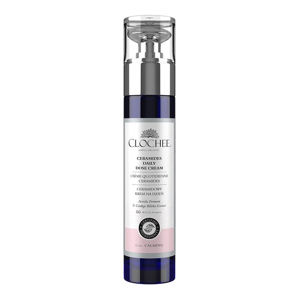 Clochee Clochee Simply Organic, Creme Ceramid, für den Tag, 50 ml — Inhaltsstoffe und Bewertung