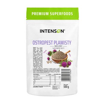 Intenson Ostropest plamisty mielony, proszek, 500g