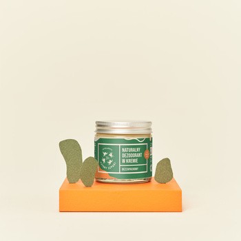 Mydlarnia 4 Szpaki, naturalny dezodorant w kremie bezzapachowy, bez dodatku sody, 60 ml