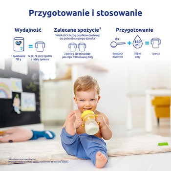 Bebiko 3 NUTRIflor Expert, proszek, po 1 roku życia, 700 g