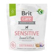 Brit Care Sustainable Sensitive, karma sucha dla dorosłych psów wszystkich ras o wrażliwej skórze i sierści, owady i ryba, 1 kg