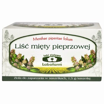 Liść mięty pieprzowej, fix, 1,5 g x 30 saszetek (Labofarm)