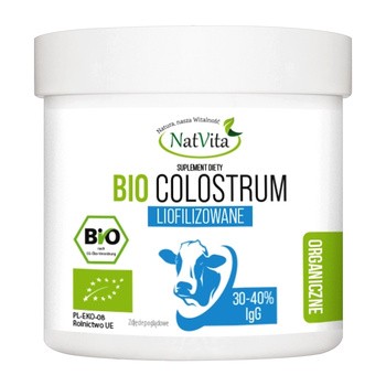 Bio Colostrum liofilizowane 30-40% IgG, proszek, 250 g