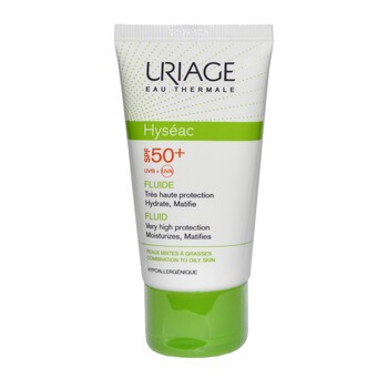 Uriage Hyseac, fluid przeciwsłoneczny, skóra trądzikowa SPF 50, 50 ml