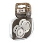 Lovi Buddy Bear, mini-smoczek uspokajający, dynamiczny, silikonowy, 0-2 m, 2 szt.