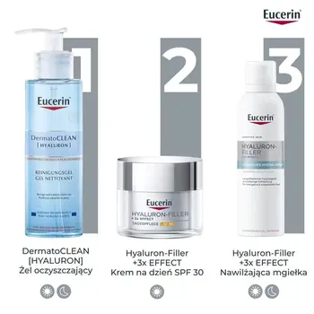 Eucerin Hyaluron-Filler +3x Effect Intensives Hydra Spray, mgiełka intensywnie nawilżająca, 150 ml