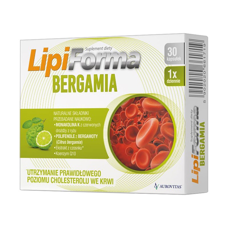 LipiForma Bergamia Kapsu ki 30 Szt 