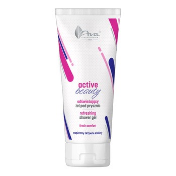 AVA Active Beauty, odświeżający żel pod prysznic, 200 ml