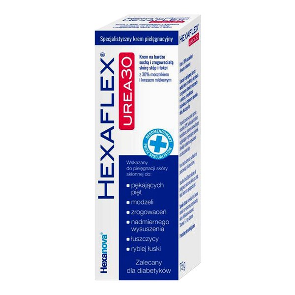 Hexaflex Urea 30, Creme pflegend, 75 g