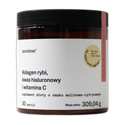 Sundose For Skin Anti-Aging, proszek, smak malina - cytryna, 309,04 g