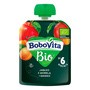 BoboVita Bio, mus jabłko z morelą i mango, 6 m+, 80 g