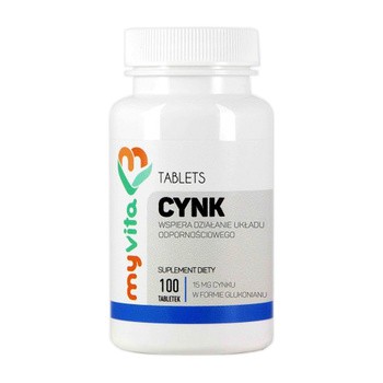 MyVita Cynk, tabletki, 100 szt.