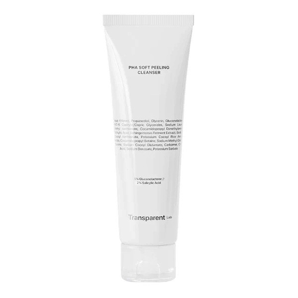 Transparent Lab Transparent Lab PHA Soft Cleanser, reinigend Gel peelend mit Säuren, 150 ml — Inhaltsstoffe und Bewertung