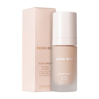 Pierre Rene Glow Touch BB Cream, lekki krem bb (fluid), nr 02 Natural, 30 ml