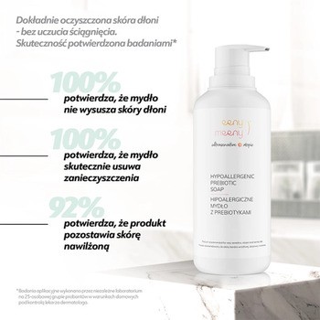 Eeny Meeny Ultrasensitive+Atopic, hipoalergiczne mydło z prebiotykami, 400 ml