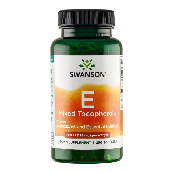 Витамин E Swanson Vitamin E 200 МЕ, 250 капсул