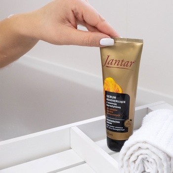 Farmona Jantar, serum regenerujące z esencją bursztynową do włosów bardzo zniszczonych, 100 ml