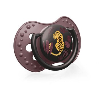 Canpol Lovi, smoczek uspokajający silikonowy, dynamiczny, Jungle, girl, 3-6m, 2 szt.