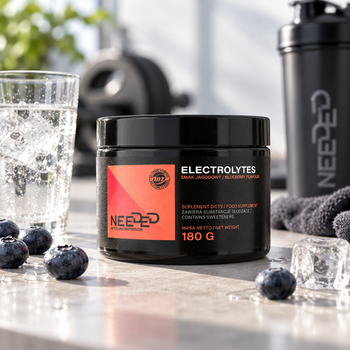 Needed ElectroPure Electrolytes, smak jagodowy, 180 g
